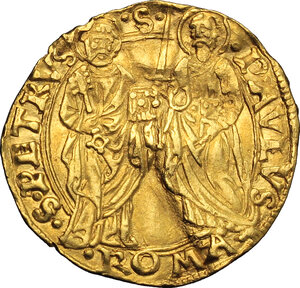 reverse: Roma.  Paolo II (1464-1471), Pietro Barbo. Ducato