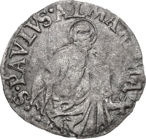 reverse: Roma.  Paolo III (1534-1549), Alessandro Farnese. Quattrino