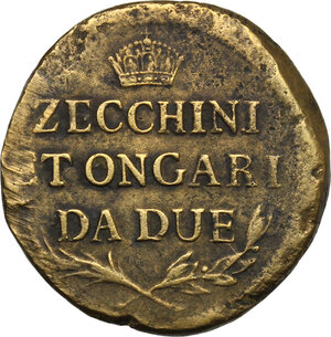 obverse: Milano.  Dominazione austriaca (1711-1859). Peso monetale 