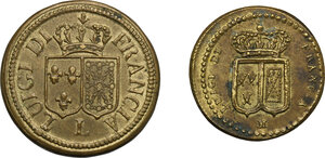 obverse: Italia..  Luigi XVI (1774-1793).. Peso monetale 
