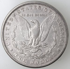 reverse: USA. Dollaro Morgan 1885 S. Ag. 