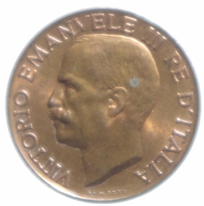 reverse: Casa Savoia. Vittorio Emanuele III. 1900-1943. 5 centesimi 1931  Spiga . CU. qFDC