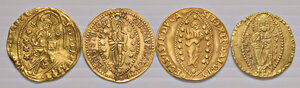reverse: Venezia. Lotto di quattro monete. Imitazioni orientali dello zecchino. Mediamente BB 
