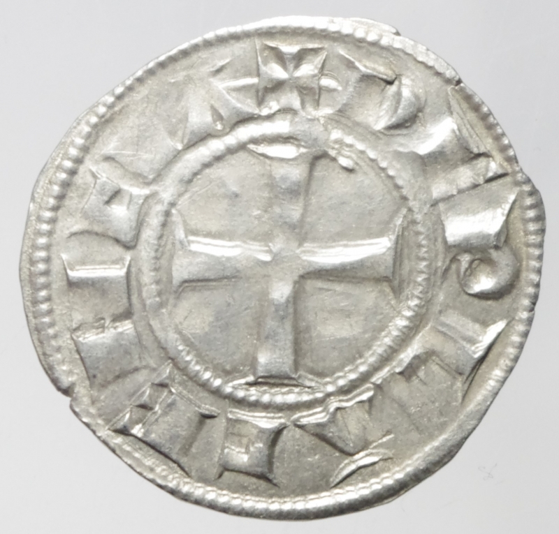 obverse: Zecche Italiane.Piacenza.Corrado II. Grosso da 10 imperiali.Peso 2,10 gr.Cr.27 c.SPL