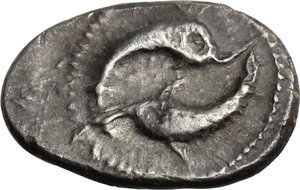 obverse: Etruria, Populonia. AR Obol (?), 3rd century BC