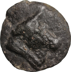 obverse: Central Italy, uncertain mint. AE Cast Semis, 3rd century BC