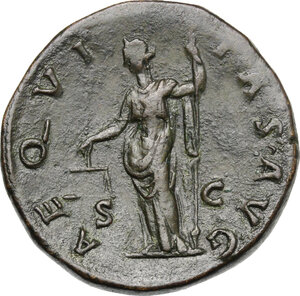 reverse: Hadrian (117-138). AE Sestertius, 134-138 AD