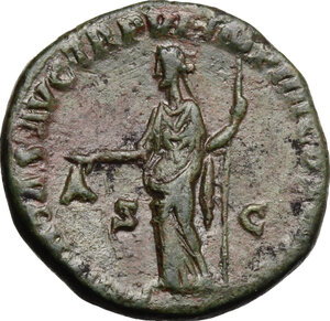 reverse: Commodus (177-192). AE Dupondius, 181 AD
