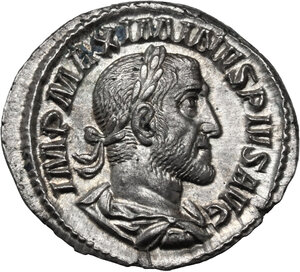 obverse: Maximinus I (235-238). AR Denarius, 235-236 AD