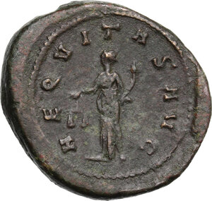 reverse: Claudius II Gothicus (268-270). AE Dupondius (?), Rome mint