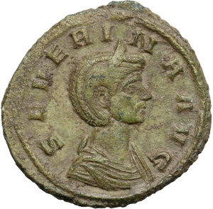 obverse: Severina, wife of Aurelian (270-275 AD). AE As, Rome mint