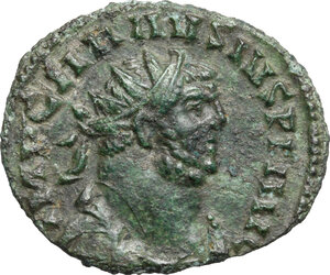 obverse: Carausius (287-293). BI Antoninianus, Londinium mint