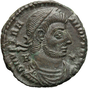 obverse: Vetranio (350 AD). AE 20 mm, 350 AD, Siscia mint