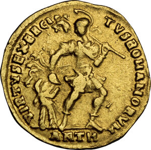 reverse: Julian II (360-363). AV Solidus, Antioch mint