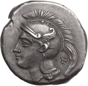 obverse: Northern Lucania, Velia. AR Didrachm, c. 300-280 BC