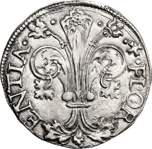 obverse: Firenze.  Repubblica (sec. XIII-1532). Grosso da 7 soldi 1509 II sem., Banco di Andrea di Matteo Albizzi maestro di zecca