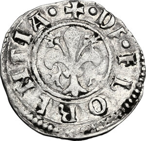 obverse: Firenze.  Repubblica (sec. XIII-1532). Soldino da 12 denari, 1463 II sem., Quirico di Giovanni Pepi maestro di zecca