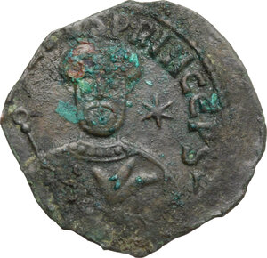 obverse: Salerno.  Gisulfo II (1052-1077). Follaro