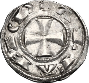 reverse: Siena.  Repubblica (1180-1390). Grosso, IV serie, 1211-1250