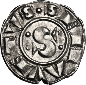 obverse: Siena.  Repubblica (1180-1390). Grosso, V serie, 1211-1250