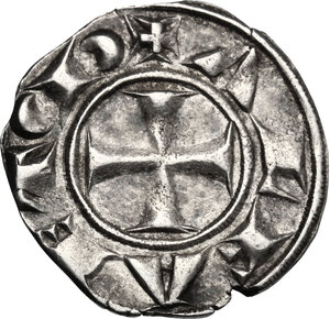 reverse: Siena.  Repubblica (1180-1390). Grosso, V serie, 1211-1250