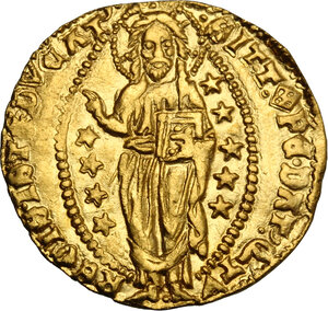reverse: Venezia.  Antonio Venier (1382-1400). Ducato