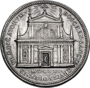 reverse: Pio V (1566 - 1572), Antonio Michele Ghislieri. Medaglia 1571