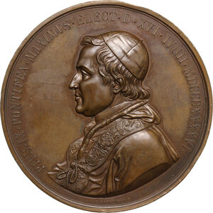 obverse: Pio IX  (1846-1878), Giovanni Mastai Ferretti. Medaglia per l amnistia del 16 luglio 1846