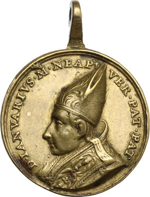 obverse: Medaglia devozionale con appiccagnolo, XVIII secolo