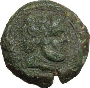 obverse: Uncertain Central Etruria. Incuse Centesimal Group. AE 30-Units, late 4th-3rd century BC