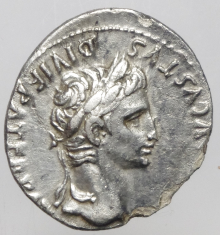 obverse: Augusto denario