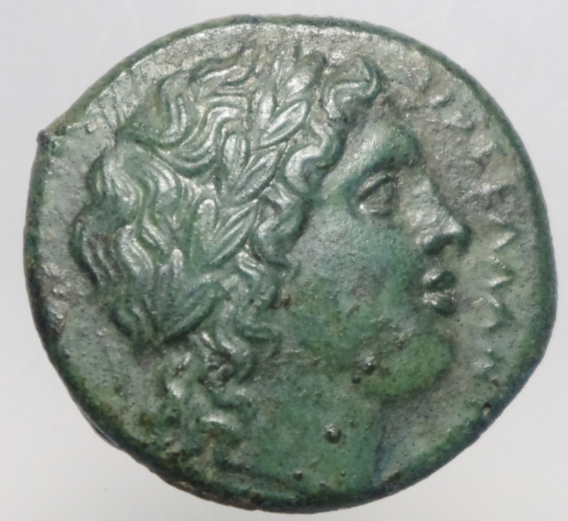 obverse: siracusa litra