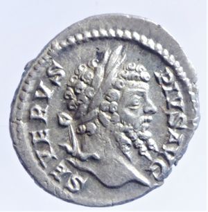 obverse: settimio severo denario