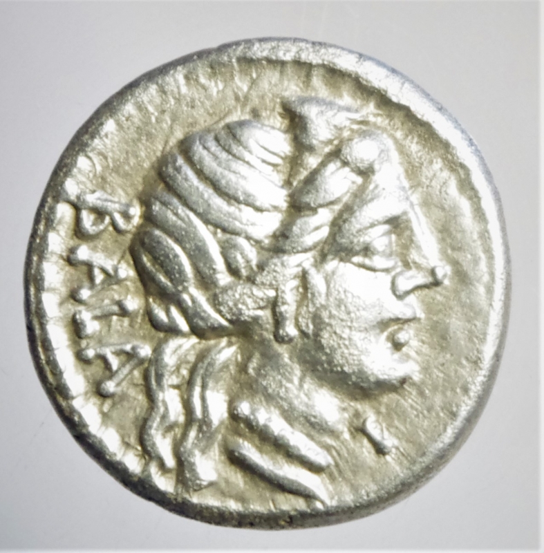 obverse: allia bala denario