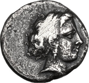 obverse: Central and Southern Campania, Neapolis. AR Didrachm, 300-275 BC