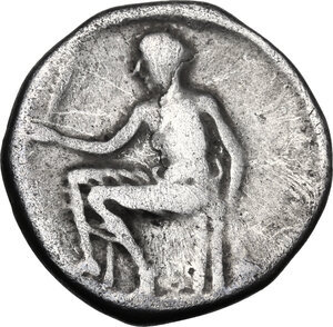 reverse: Southern Apulia, Tarentum. AR Nomos, c. 470-425 BC