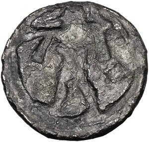 reverse: Northern Lucania, Posidonia. AE Drachm, 530-500 BC