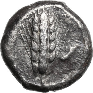 obverse: Southern Lucania, Metapontum. AR Stater, 470-440 BC