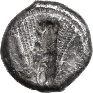 reverse: Southern Lucania, Metapontum. AR Stater, 470-440 BC