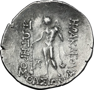 reverse: Celtic, Eastern Europe. AR Tetradrachm, imitation of Thasos, after 148 BC