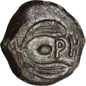 reverse: Bruttium, Rhegion. AE 17 mm, 425-410 BC
