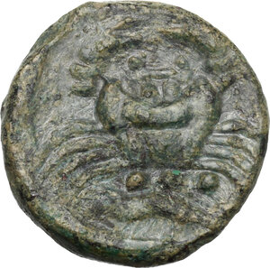 reverse: Akragas. AE Tetras, before 406 BC