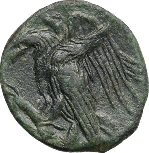 reverse: Akragas. AE 19 mm, 275-240 BC