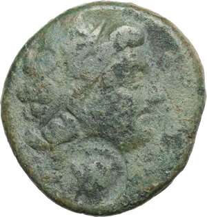 obverse: Gela. AE 22 mm, late 3rd-2nd century BC