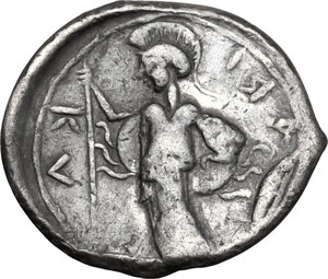 reverse: Kamarina. AR Litra, 461-440/435 BC