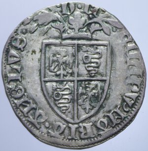 reverse: MILANO FILIPPO MARIA VISCONTI (1412-1447) GROSSO DA 2 SOLDI AG. 2,30 GR. BB+