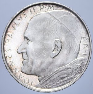 obverse: GIOVANNI PAOLO II 500 LIRE 1979 AG. 11,6 GR. FDC