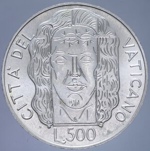 reverse: GIOVANNI PAOLO II 500 LIRE 1998 XX OSTENSIONE DELLA SINDONE AG. 11 GR .FDC