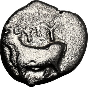 obverse: Thrace, Byzantion . AR Half Siglos, c. 340-320 BC
