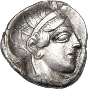 obverse: Attica, Athens. AR Tetradrachm, c. 454-404 BC